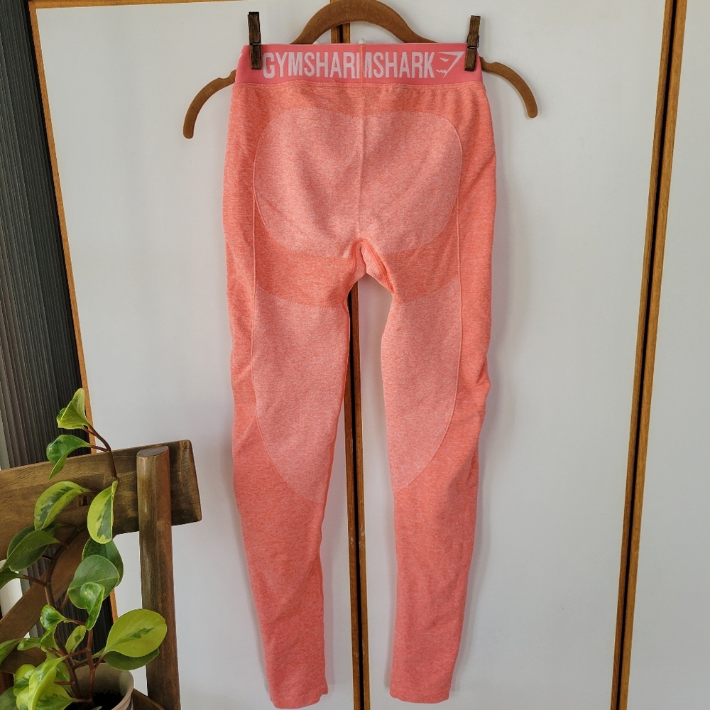 Gymshark Dry Leggings Coral Peach S